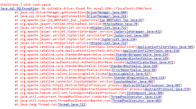 Programming are endless. :: [jsp] No suitable driver found for 에러 ...