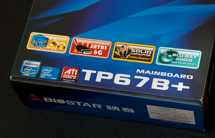 인텔 샌디브릿지 지원 BIOSTAR TP67B+ 마더보드 개봉기