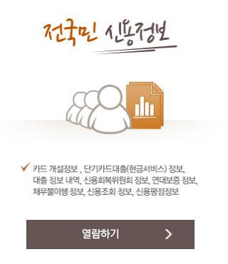 올크레딧 - 전국민 무료정보신용조회 어디서 해야 하나