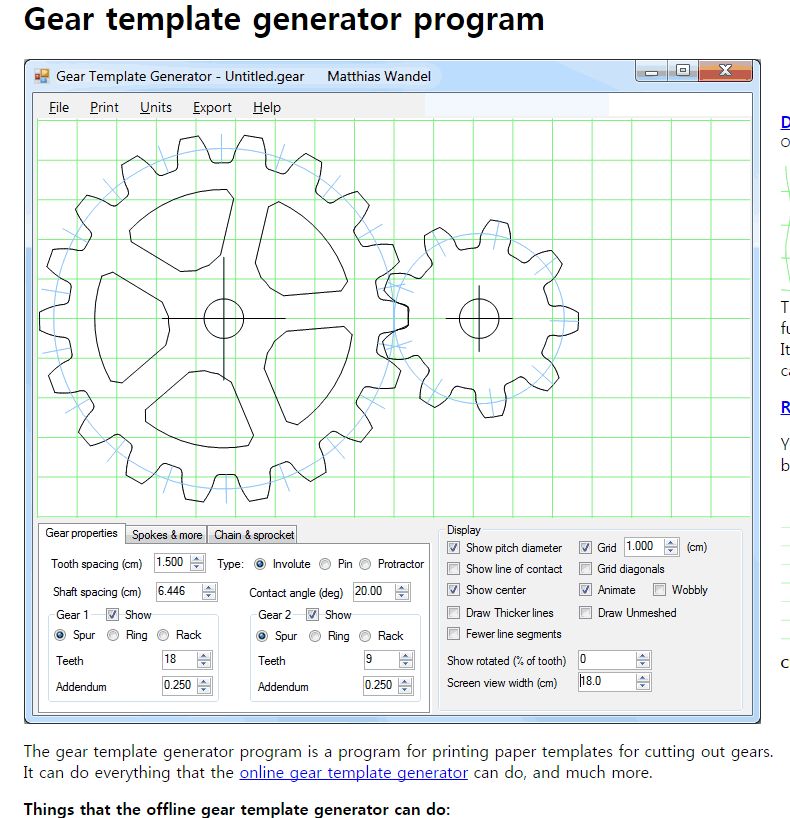 gear template generator crack